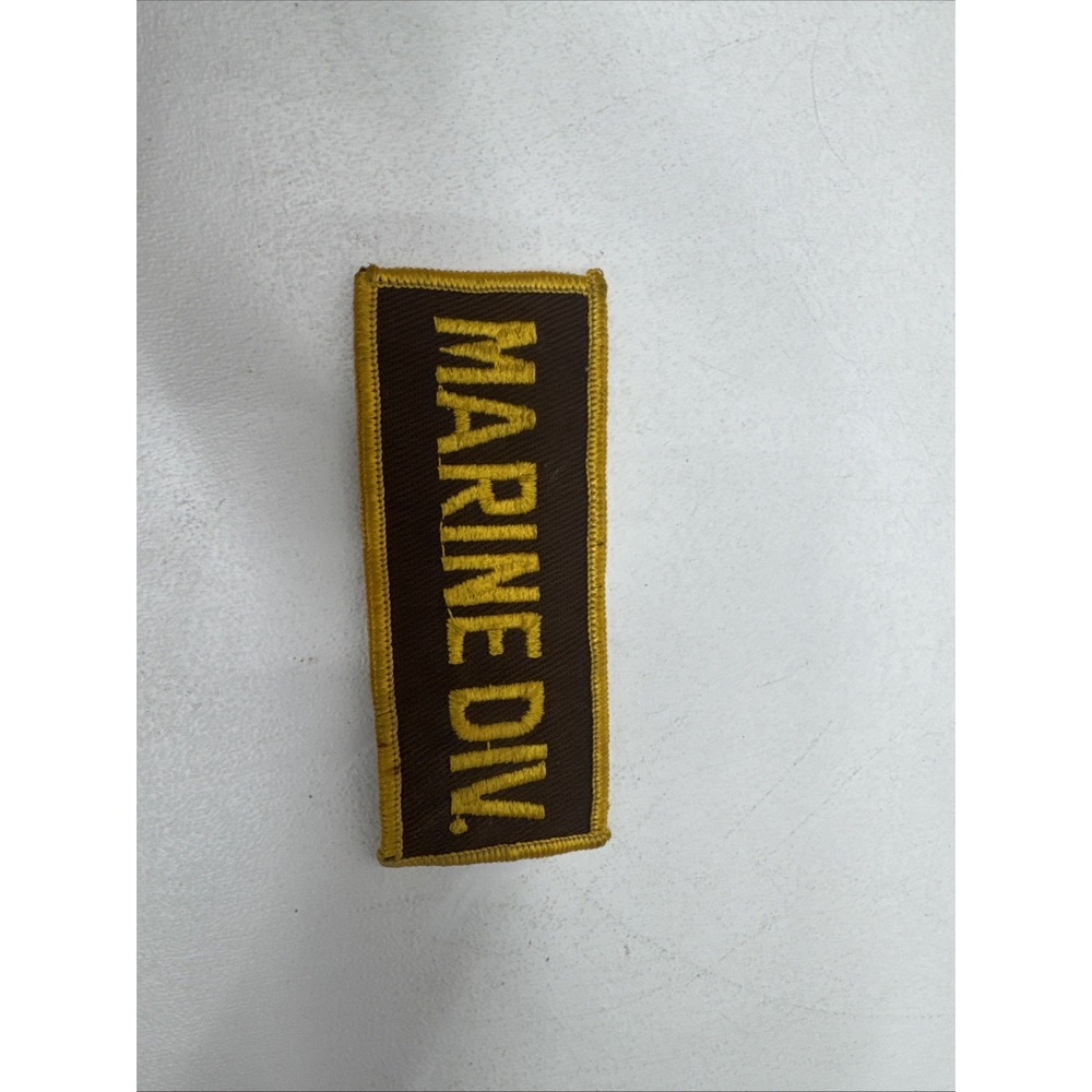 Vintage Marine DIV Patch